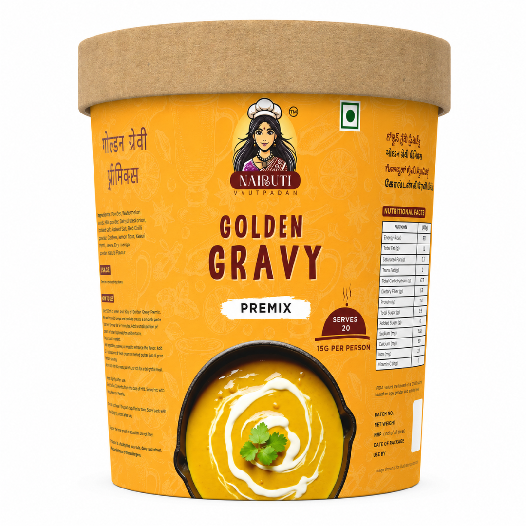 Golden Gravy Premix | Shahi Paneer, Veg Korma & Kofta Curry Base
