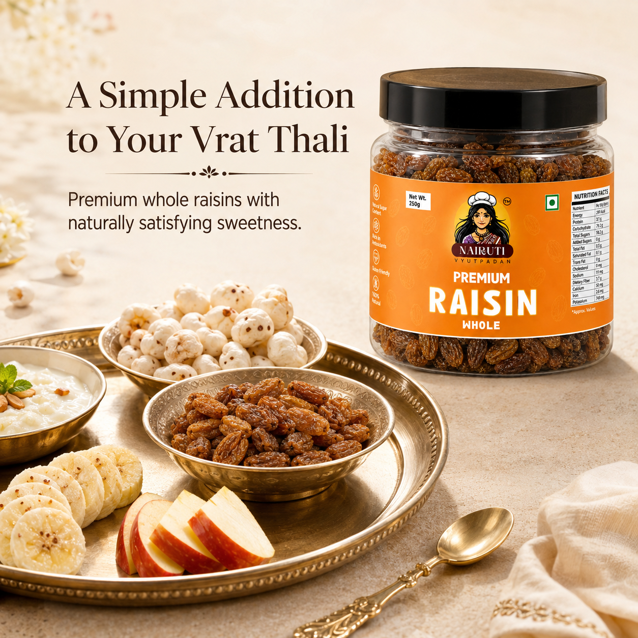 Premium Red Raisins 500g | Soft Lal Kishmish