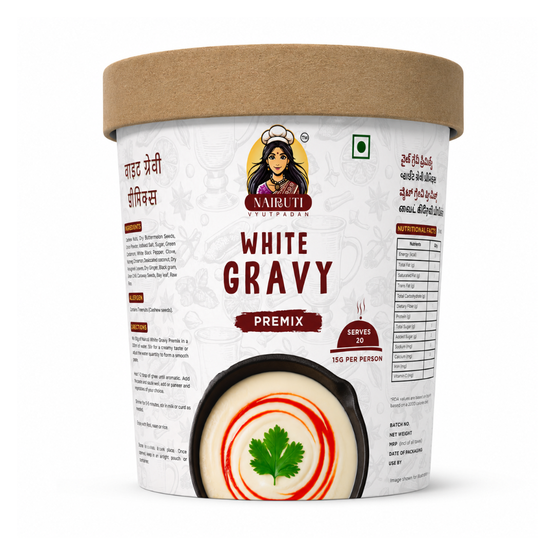 White Gravy Premix | Malai Kofta, Paneer Pasanda & White Curry Base