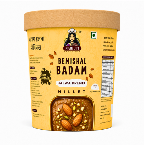 Badam Millet Halwa Premix | Instant Almond Dessert Mix | Serves 8