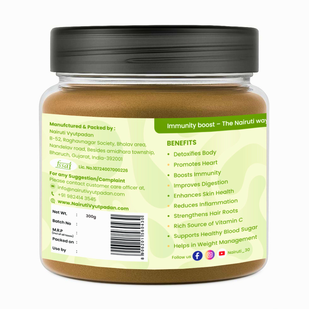 Family Nutrition Combo | Amla, Beetroot & Moringa Leaf Powder | Daily Wellness Superfood Pack | 300g+200g+200g