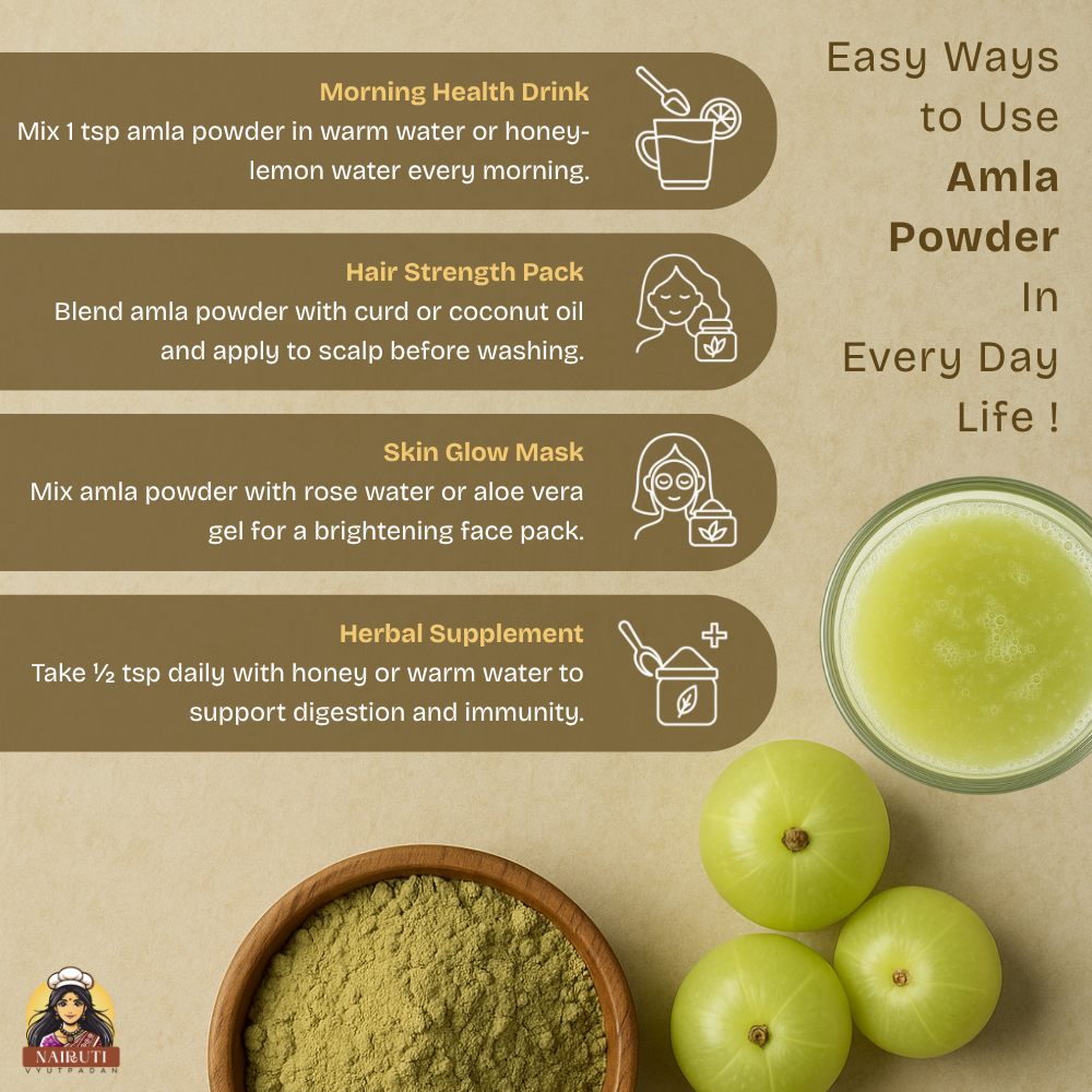 Pure Amla (Indian Gooseberry) Powder