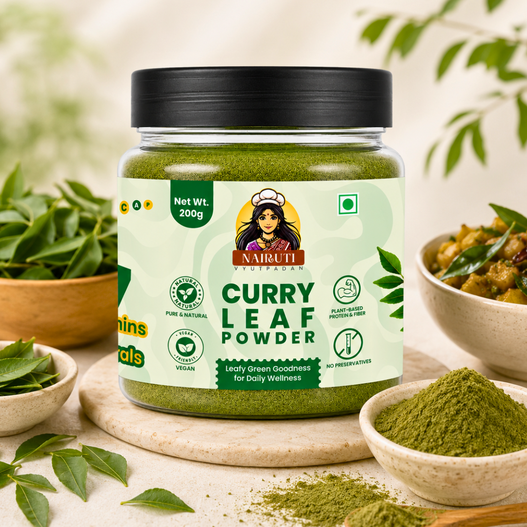 Curry Leaf Powder | Fresh Curry Leaves in Convenient Powder Form