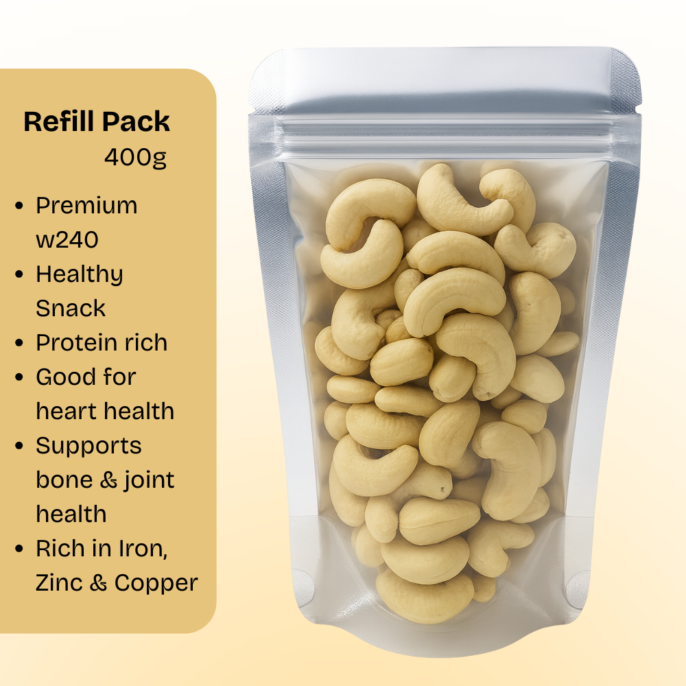 Premium Cashew | Crunchy W240 Cashews