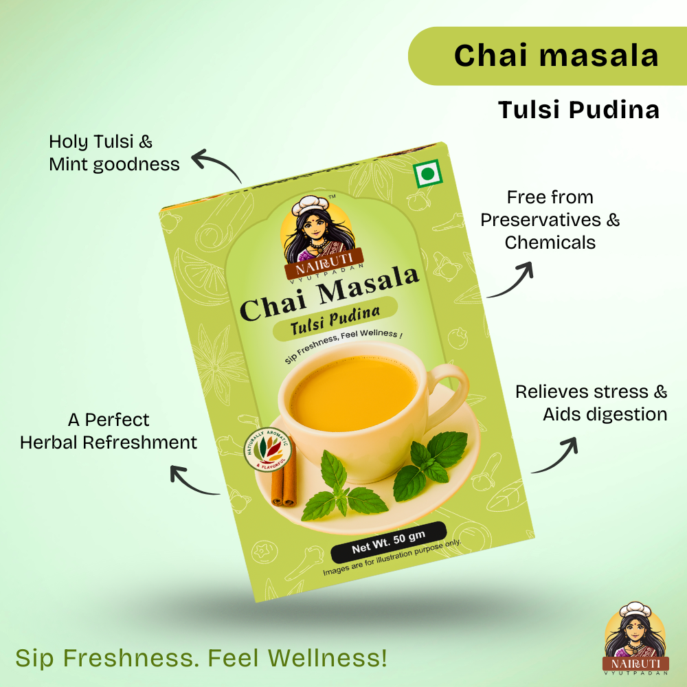 Chai Masala – Tulsi Mint Flavor