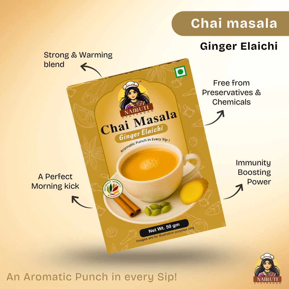 Chai Masala – Ginger Elaichi Flavor