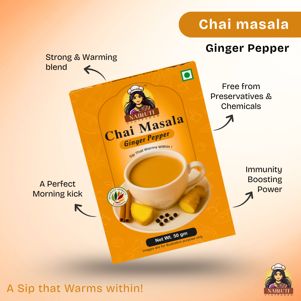 Chai Masala – Ginger Pepper