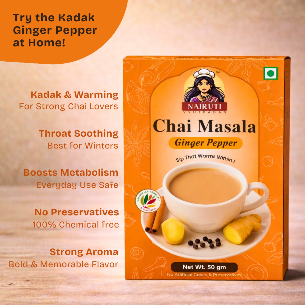Tea Masala – Ginger Pepper