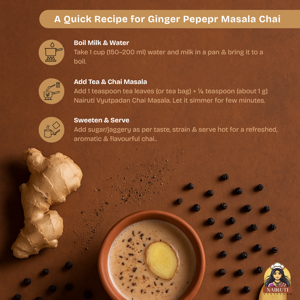 Chai Masala – Ginger Pepper
