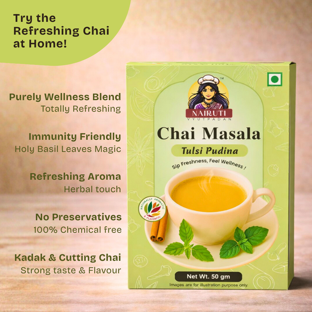 Tea Masala – Tulsi Mint Flavor