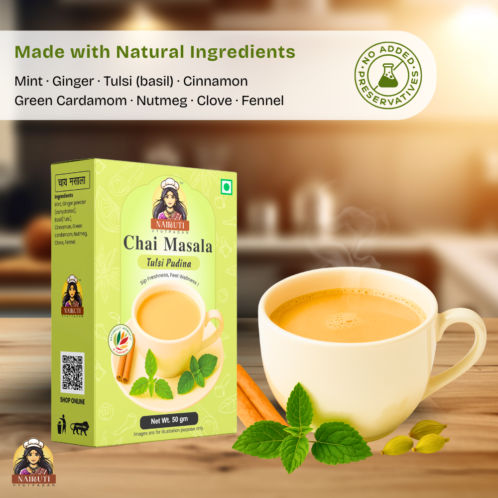 Chai Masala – Tulsi Mint Flavor