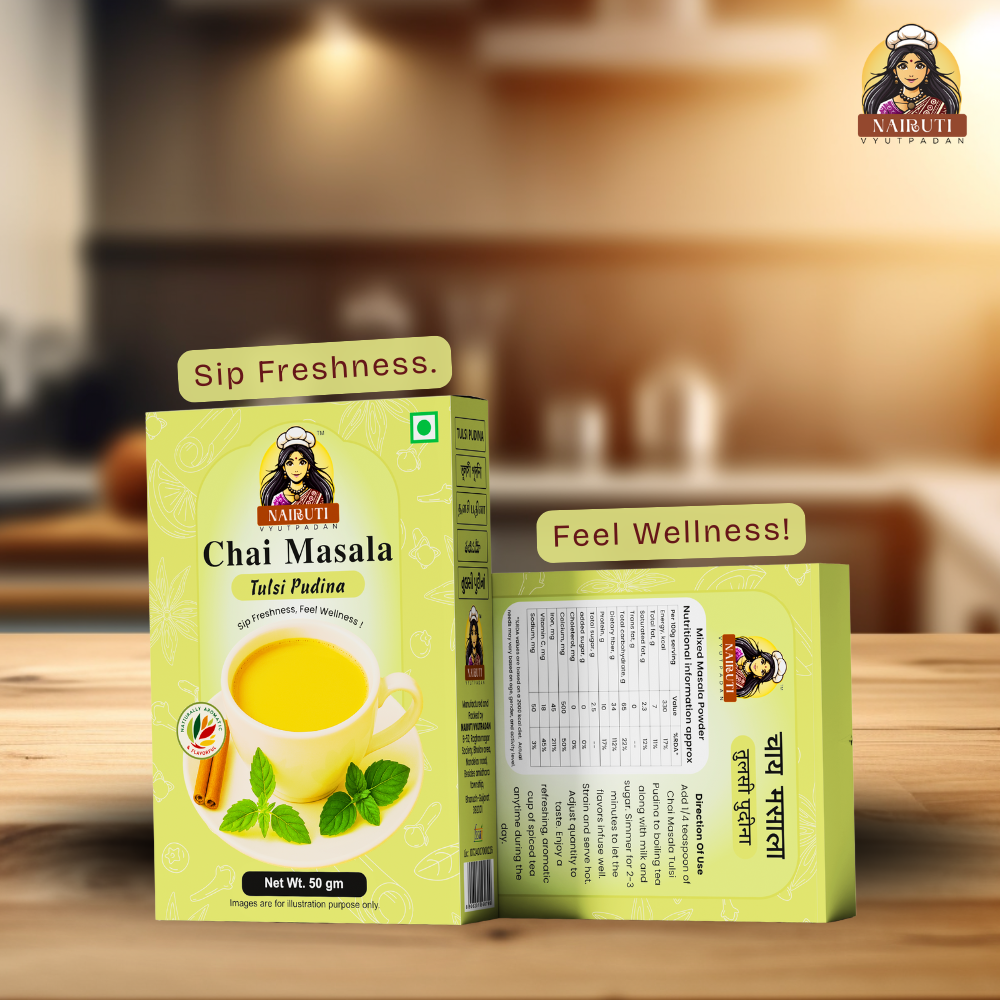 Chai Masala – Tulsi Mint Flavor