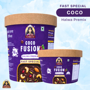 Coco Fusion Halwa Premix Fast Special | Instant Chocolate Dessert Mix