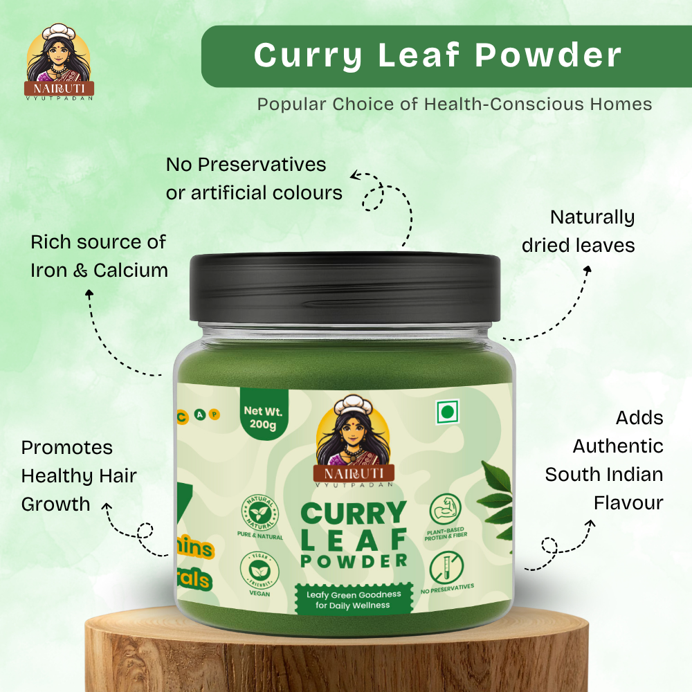 Curry Leaf Powder (Kari Patta)