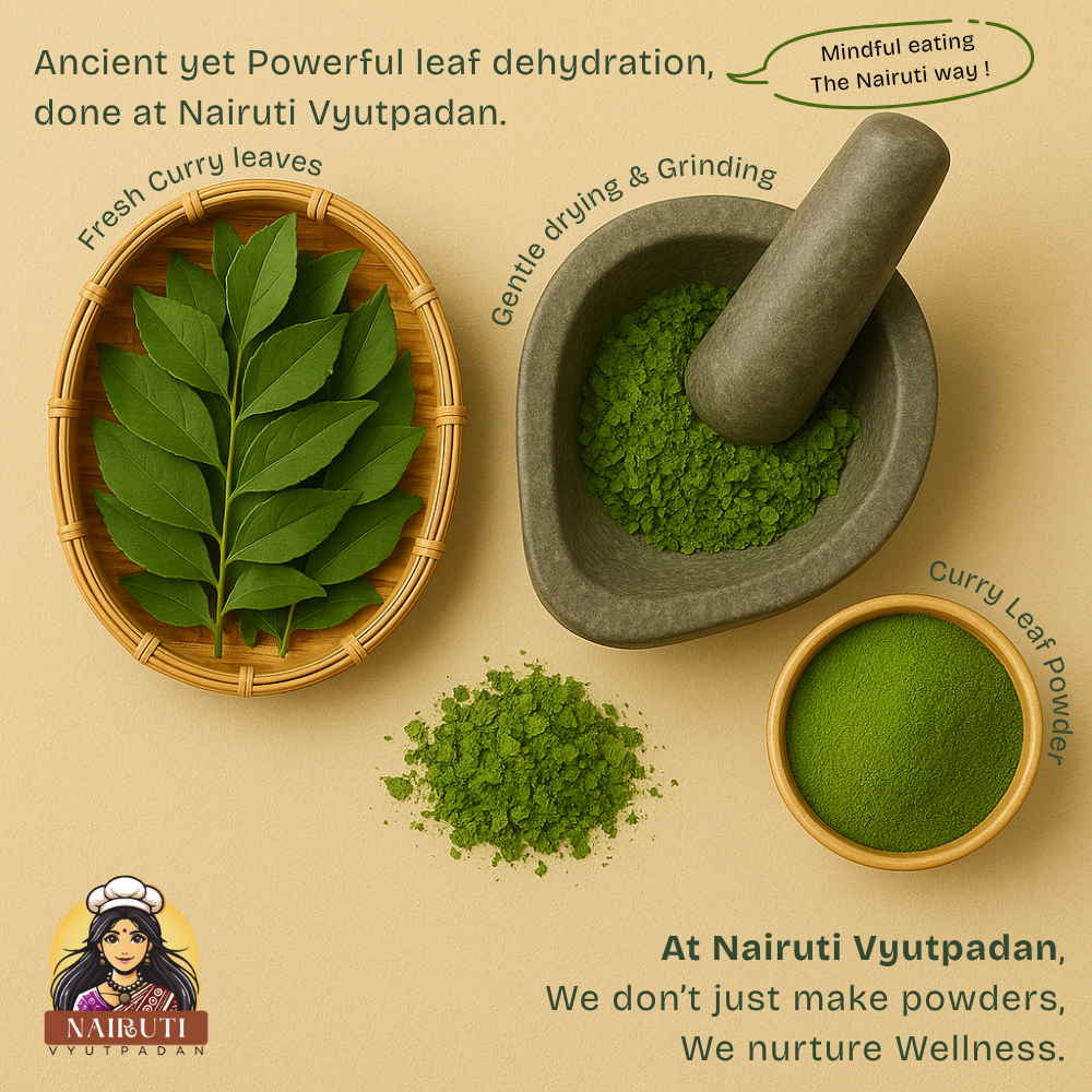 Curry Leaf Powder (Kari Patta)