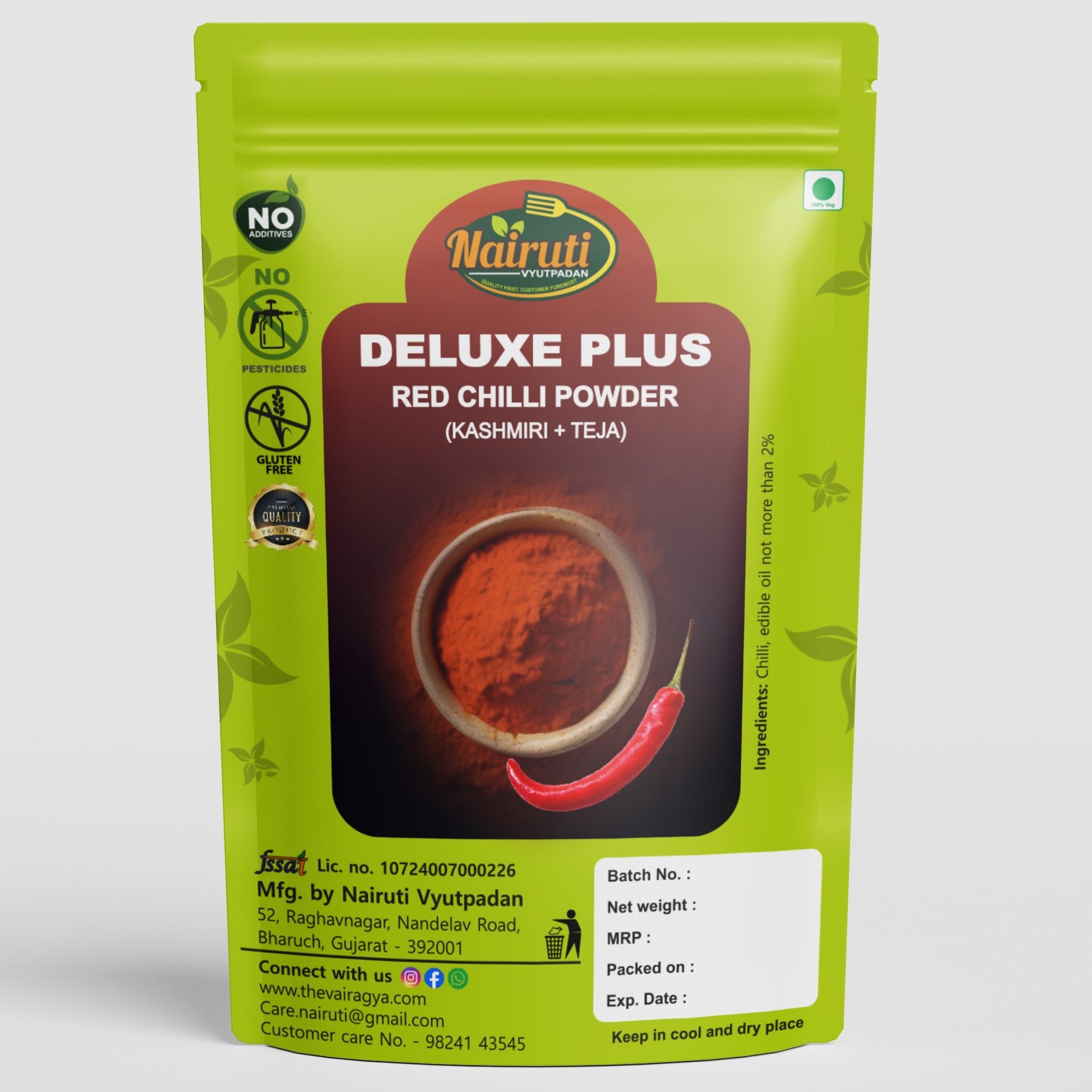Deluxe+ Red Chilli Powder