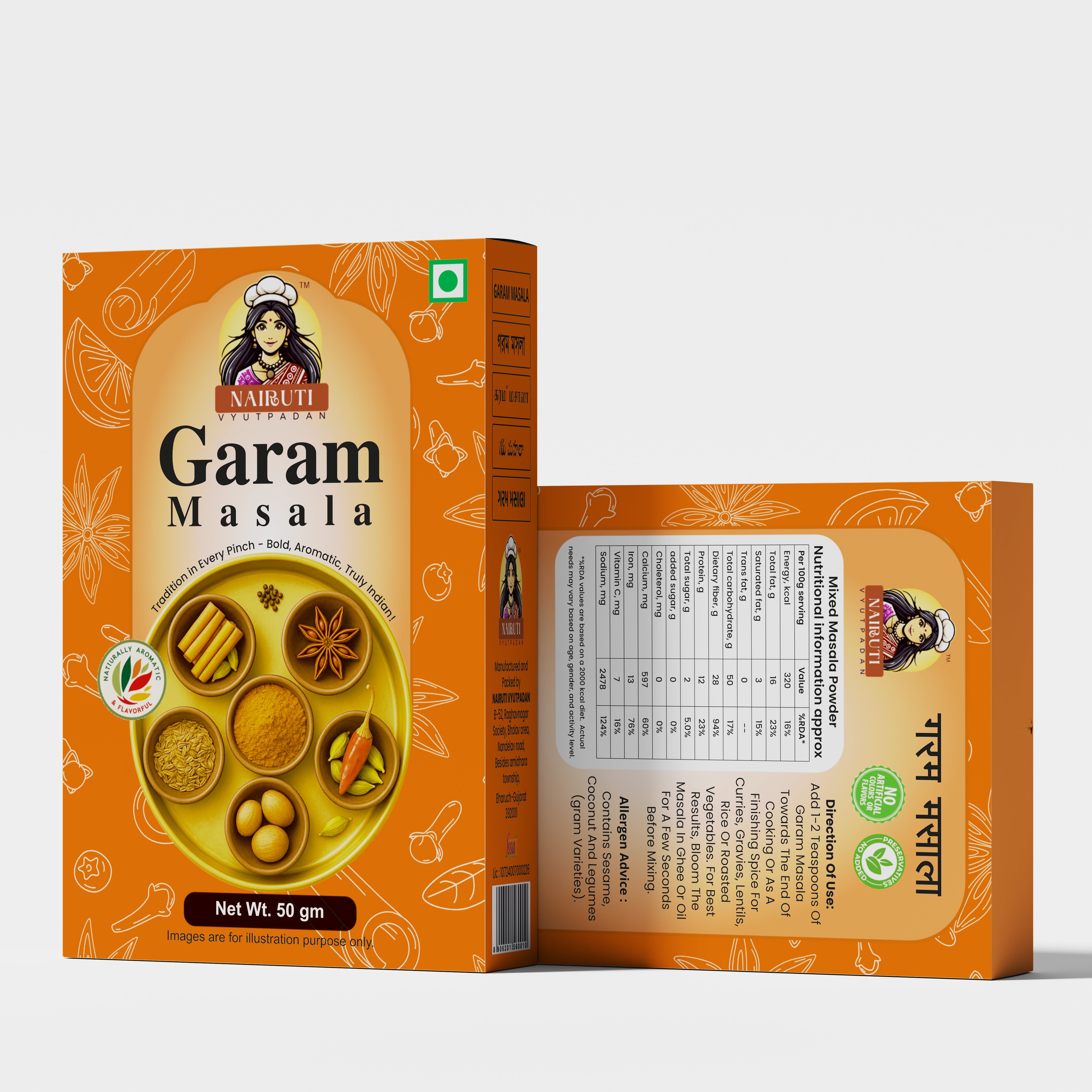 Family Masala Basket - A Combo of 5 Essential Masala