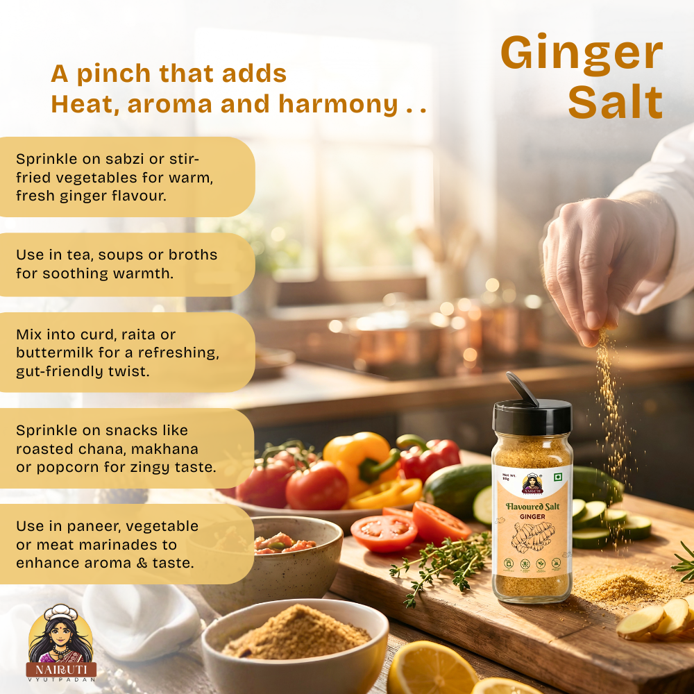 Ginger Flavoured Salt