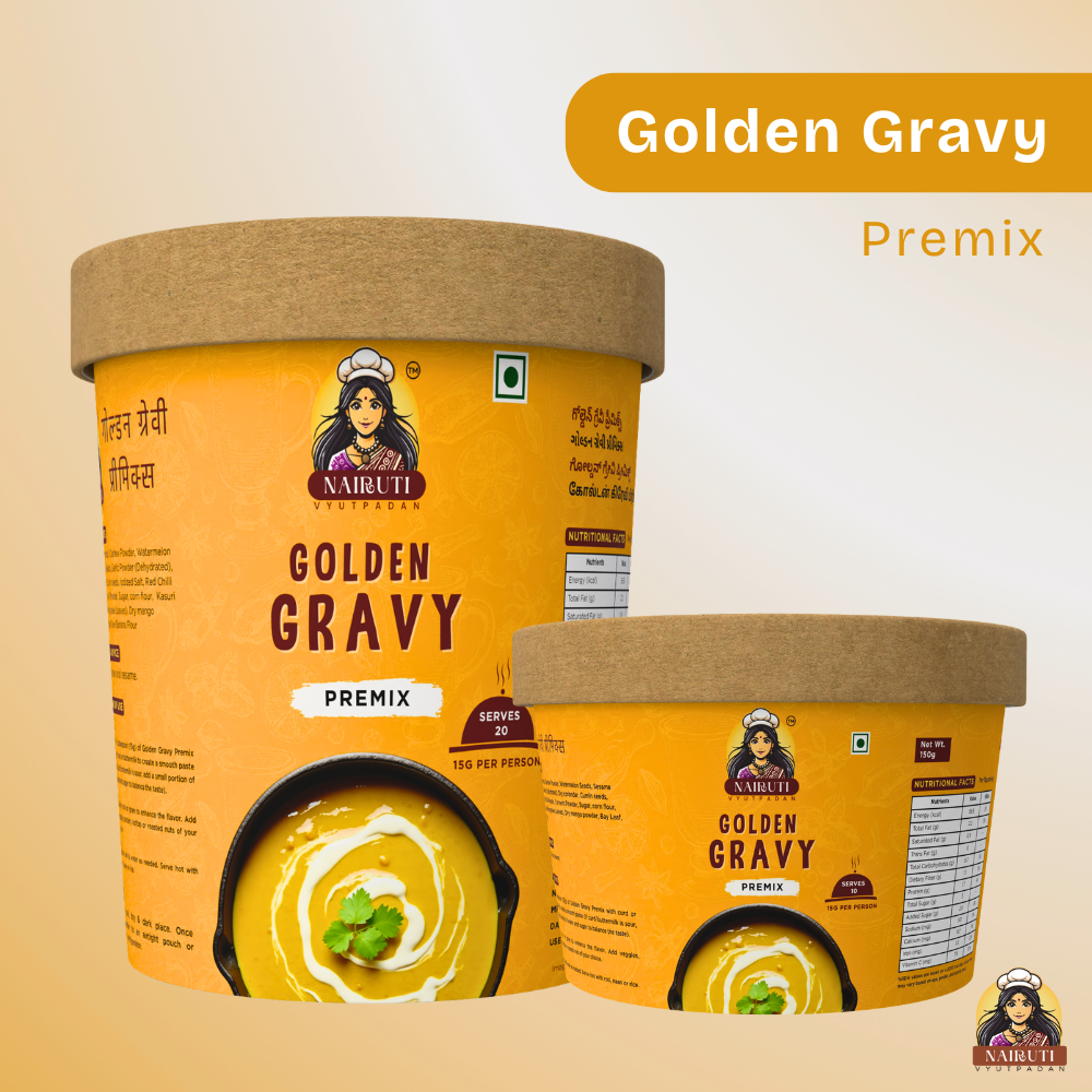Golden Gravy Premix | Shahi Paneer, Veg Korma & Kofta Curry Base