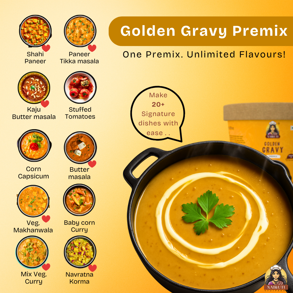 Golden Gravy Premix | Instant Curry Base Mix
