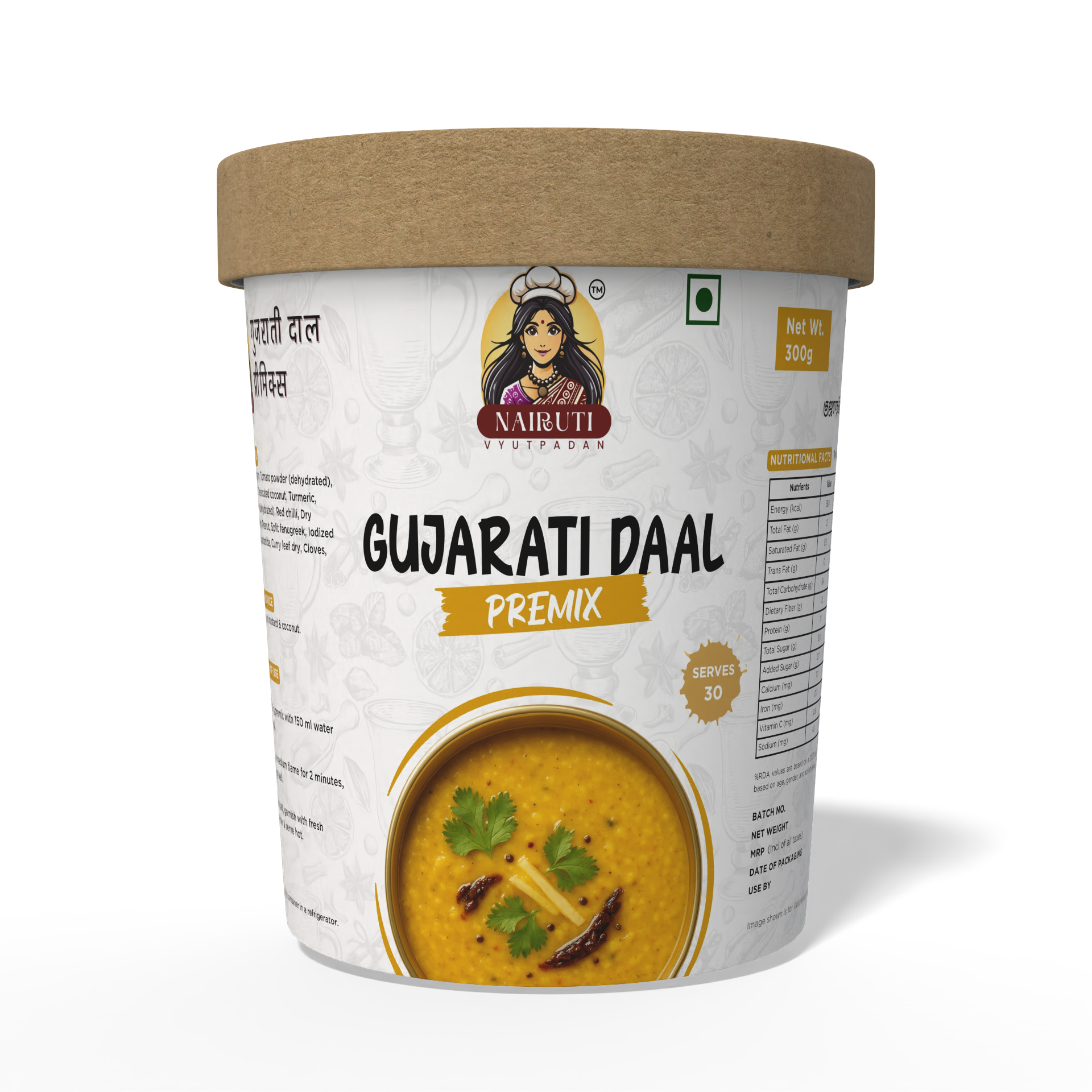Gujarati Daal Premix | Authentic Sweet & Spicy Dal Mix
