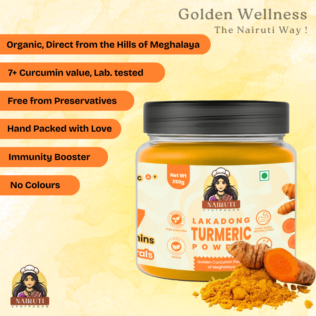 Lakadong Turmeric Powder