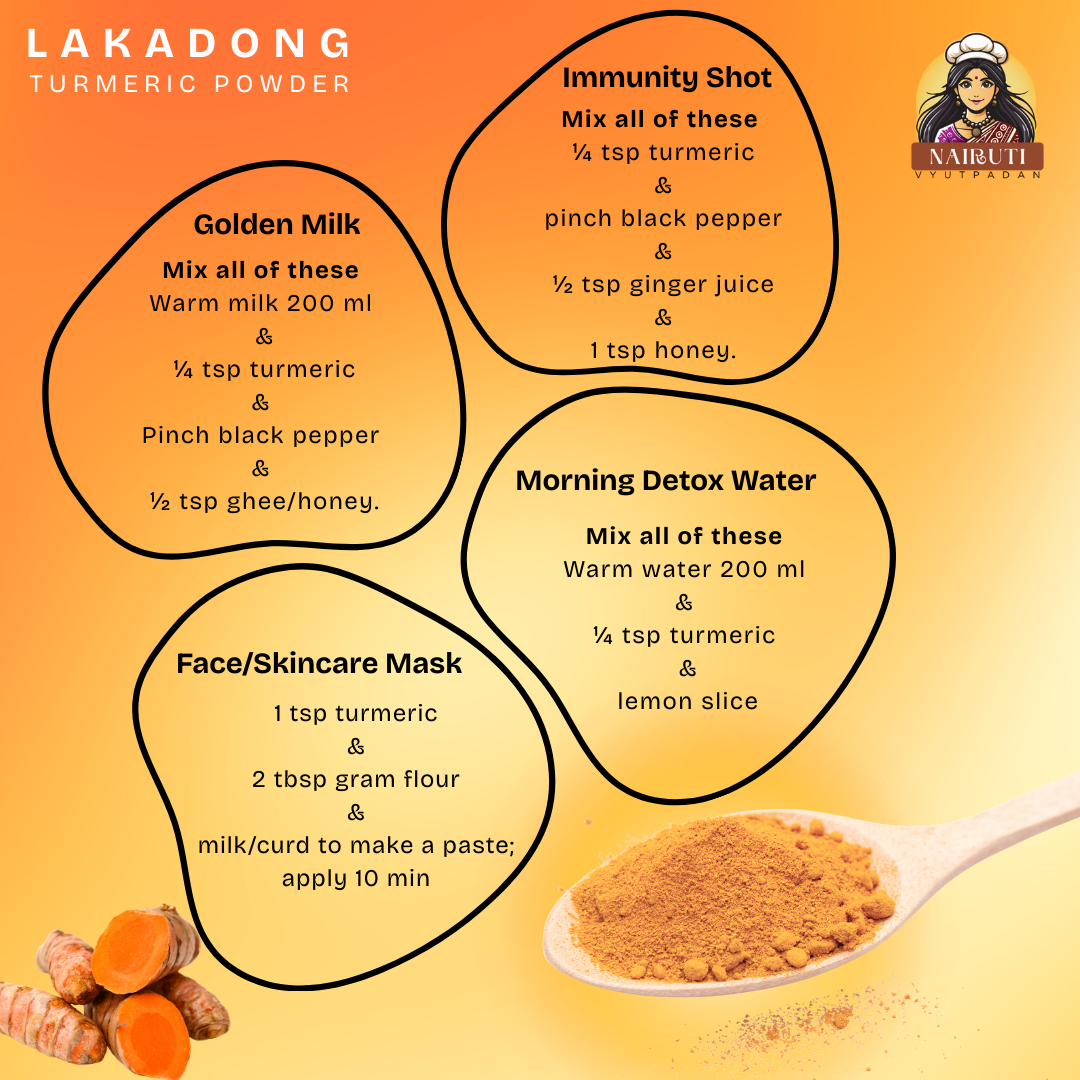 Lakadong Turmeric Powder