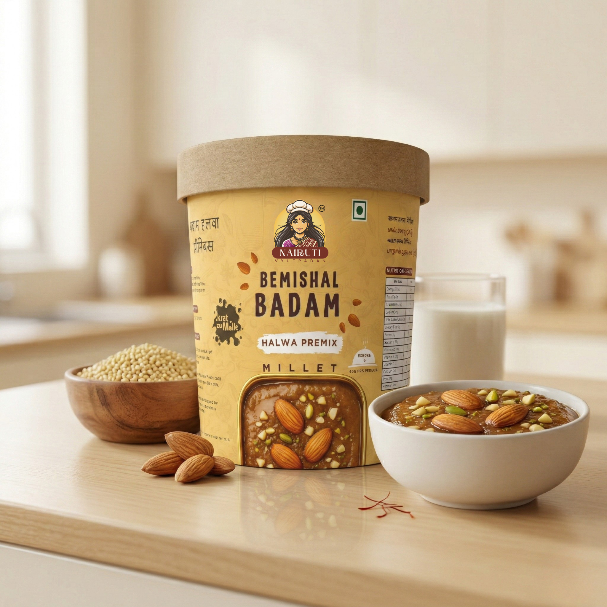 Badam Millet Halwa Premix