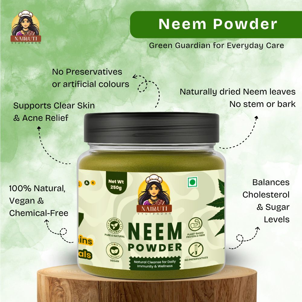 Neem Powder (Kadva Neem)