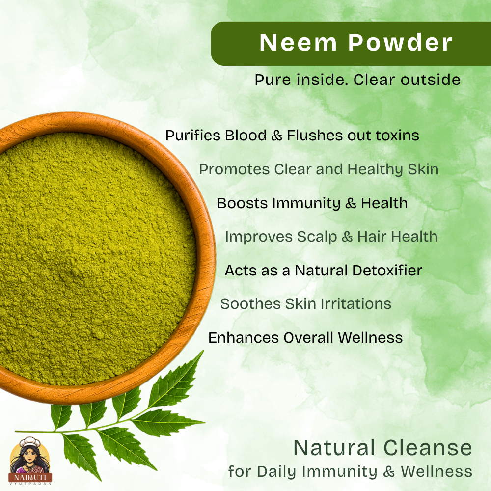 Neem Powder (Kadva Neem)