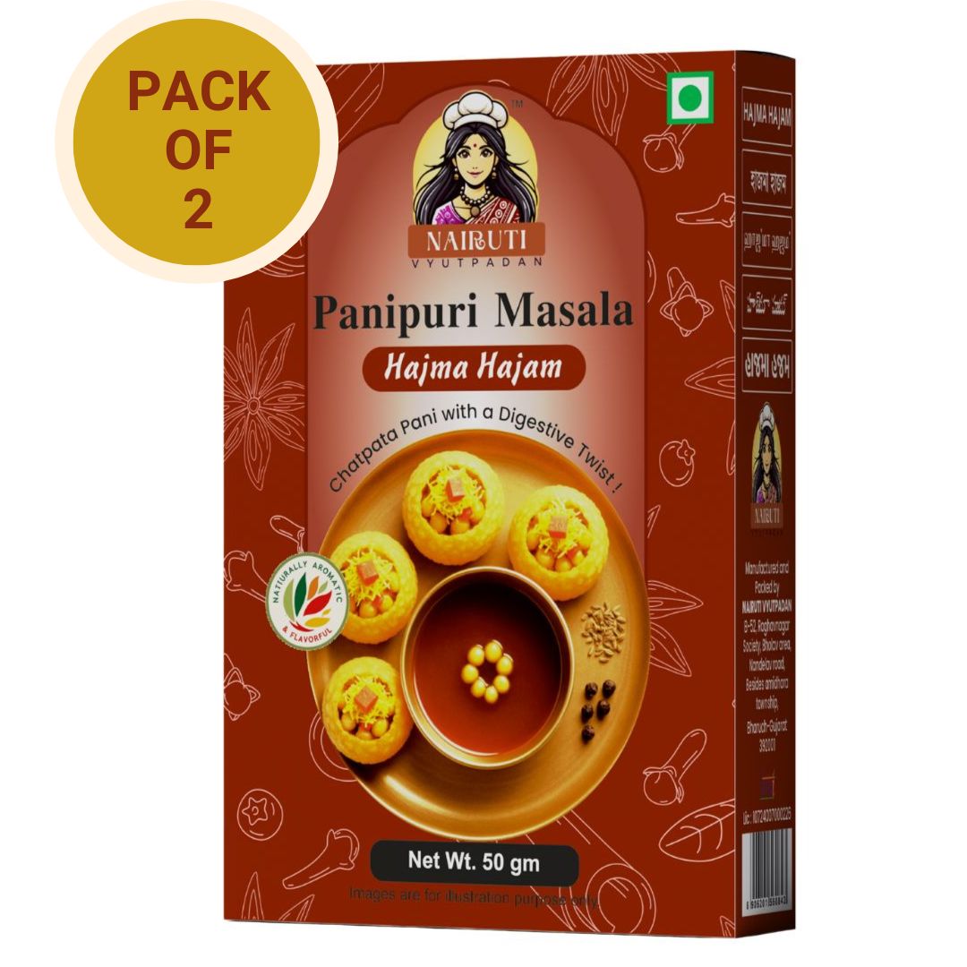 Panipuri Hajma Hajam Flavour Premix Powder