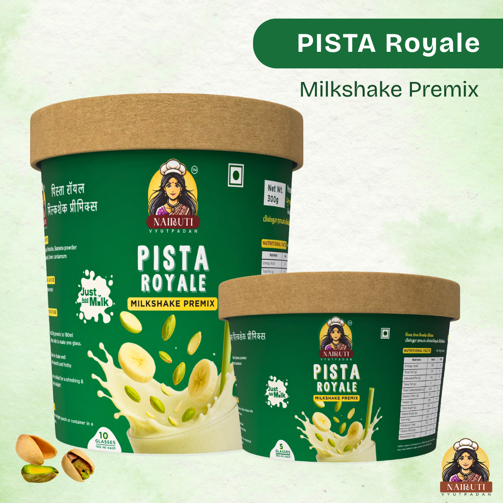 Pista Royale Milkshake Premix | Instant Pistachio Flavored Drink Mix