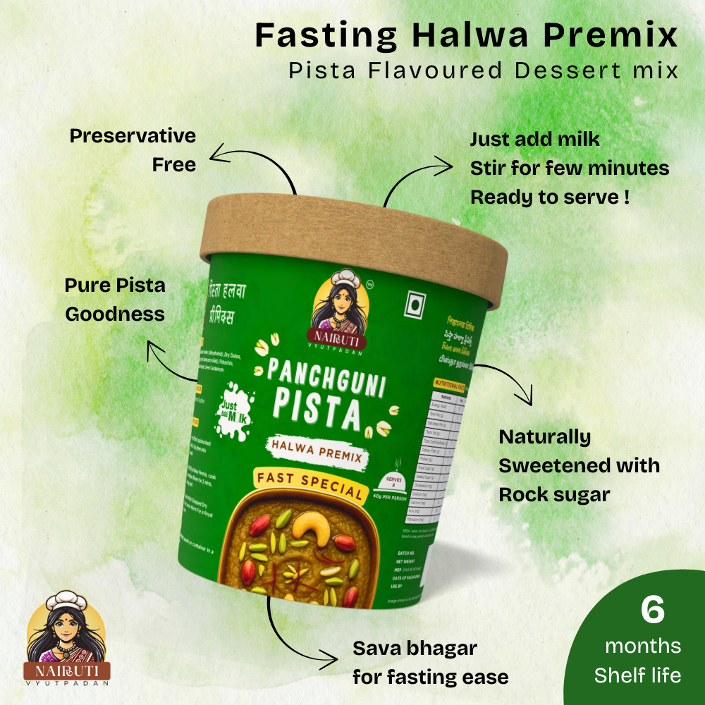 Pista Halwa Premix Fast Special | Instant Pistachio Dessert Mix