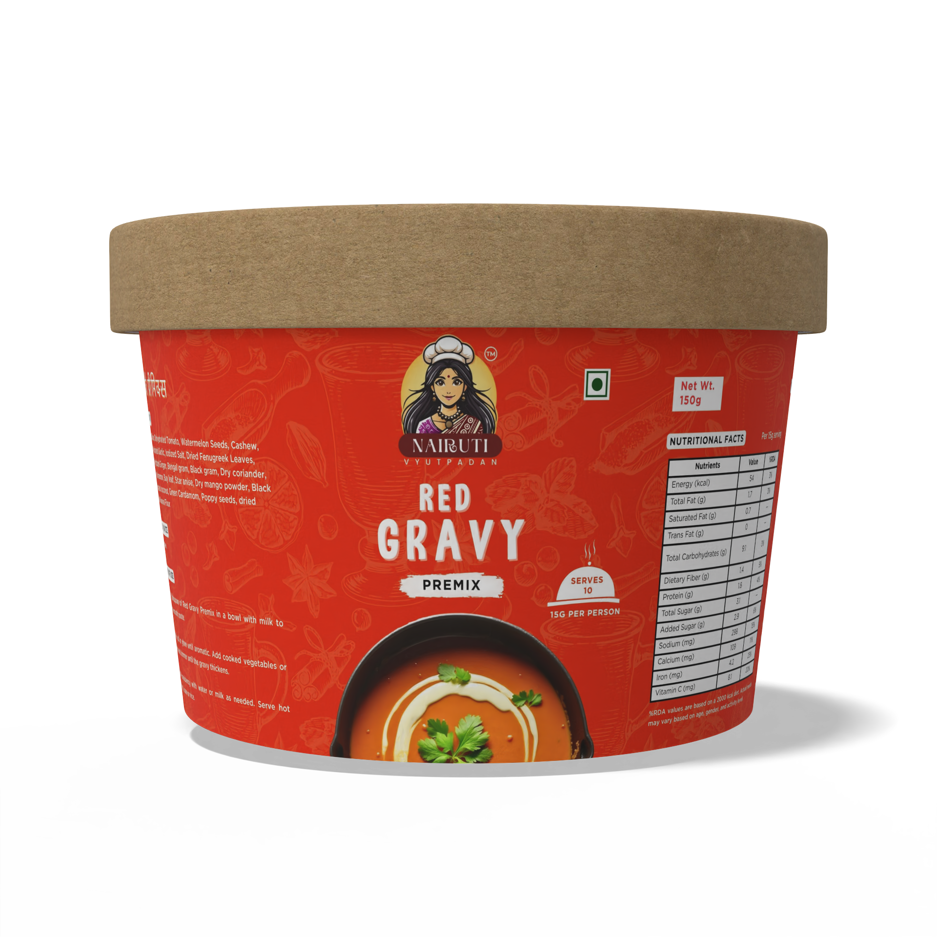 Red Gravy Premix | Instant Curry Base Mix