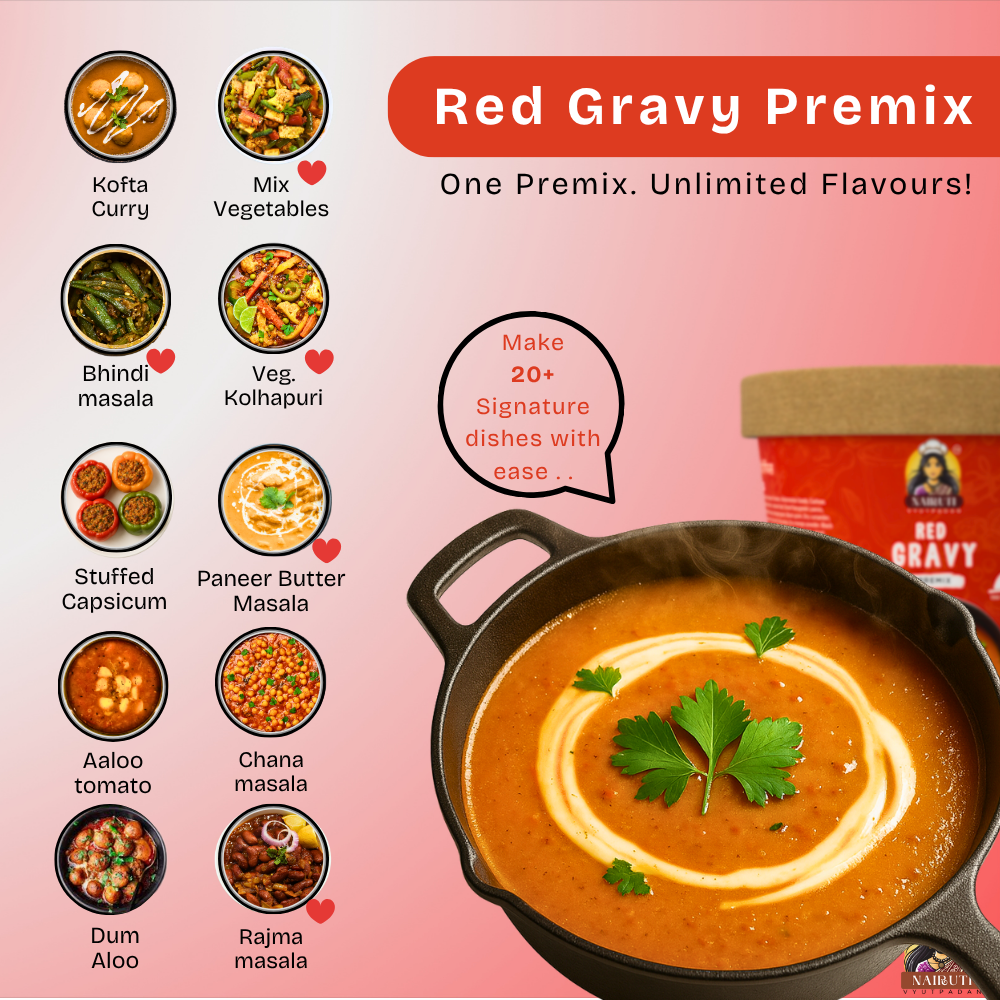Red Gravy Premix | Instant Curry Base Mix