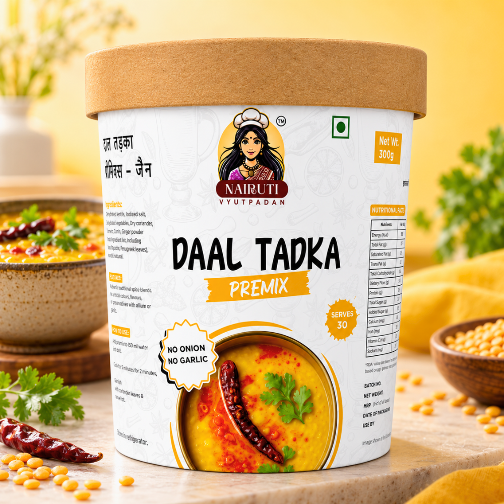 Jain Daal Tadka Premix | No Onion No Garlic
