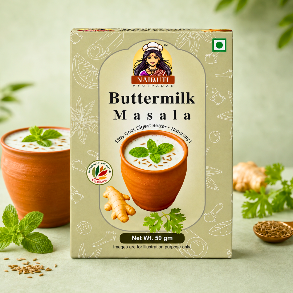 Buttermilk Masala | Chaas Masala Powder with Jeera, Mint & Spices