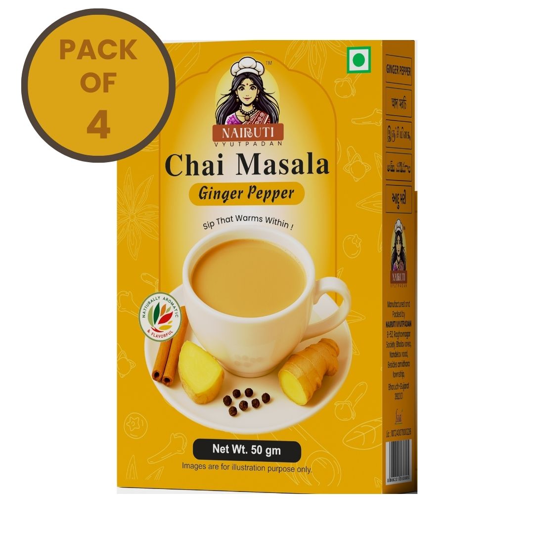 Chai Masala – Ginger Black Pepper Flavor