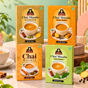 Chai Taster | All 4 Chai Masalas | 50g each