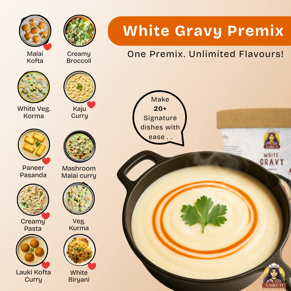 White Gravy Premix | Instant Curry Base Mix