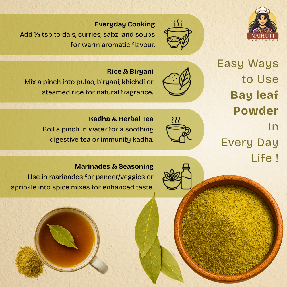Bayleaf Powder (Tej Patta)