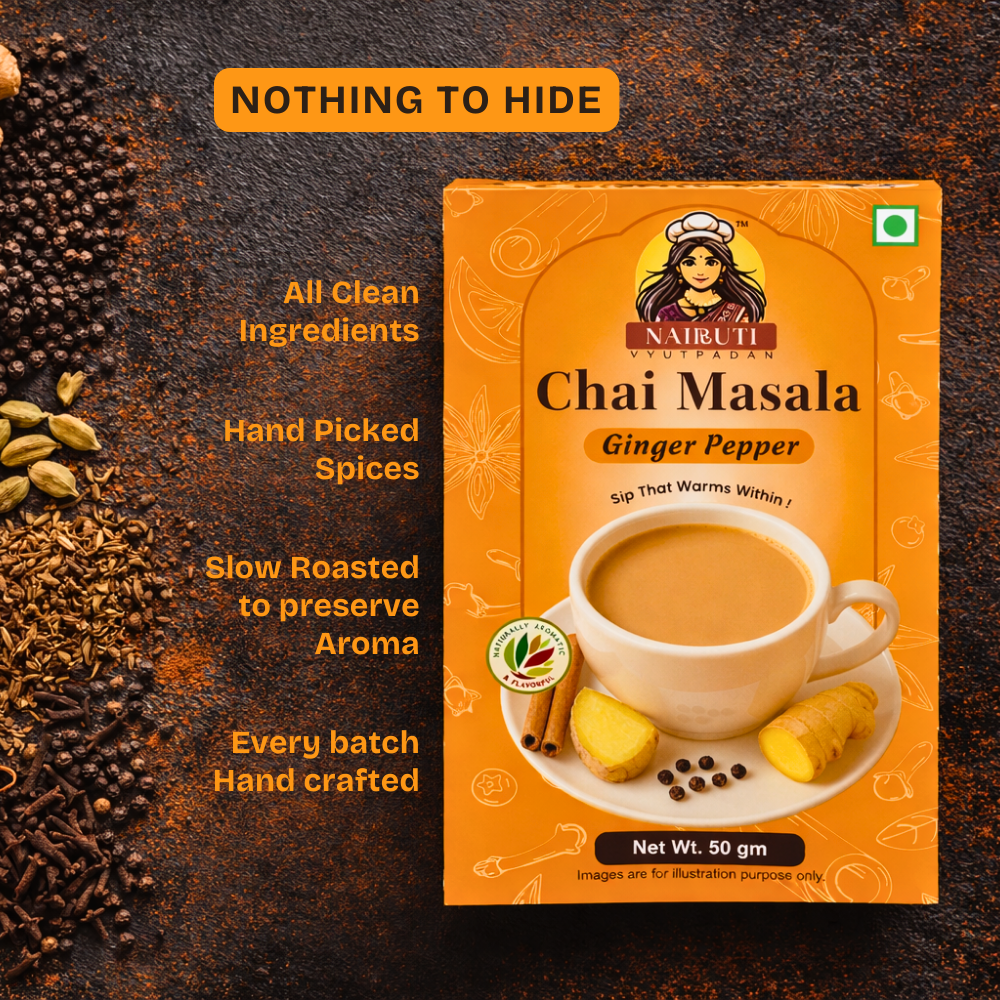 Tea Masala – Ginger Pepper