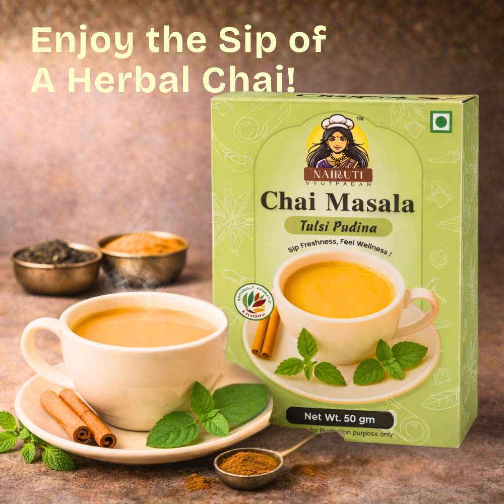Tea Masala – Tulsi Mint Flavor