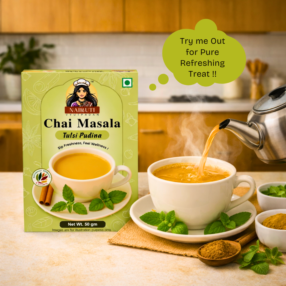 Tea Masala – Tulsi Mint Flavor