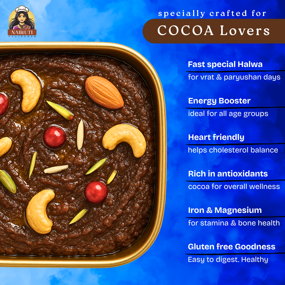 Coco Fusion Halwa Premix Fast Special | Instant Chocolate Dessert Mix