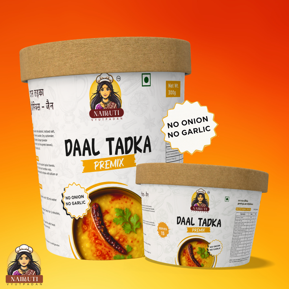 Daal Tadka Premix (No Onion No Garlic) | Dhaba-Style Satvik Dal Mix | Quick, Aromatic & Authentic Tadka Flavor