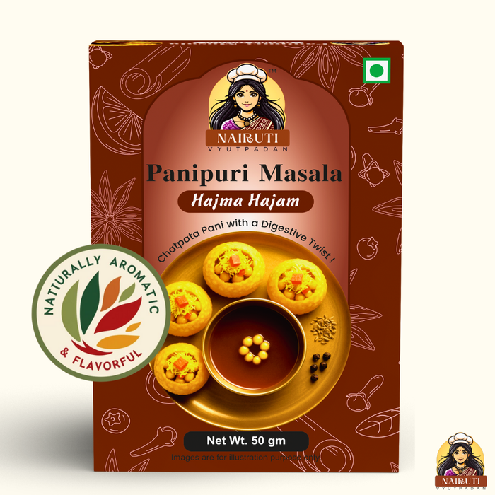 Hajma Hajam Pani Puri Masala | Chatpata & Tangy Golgappa Pani Mix