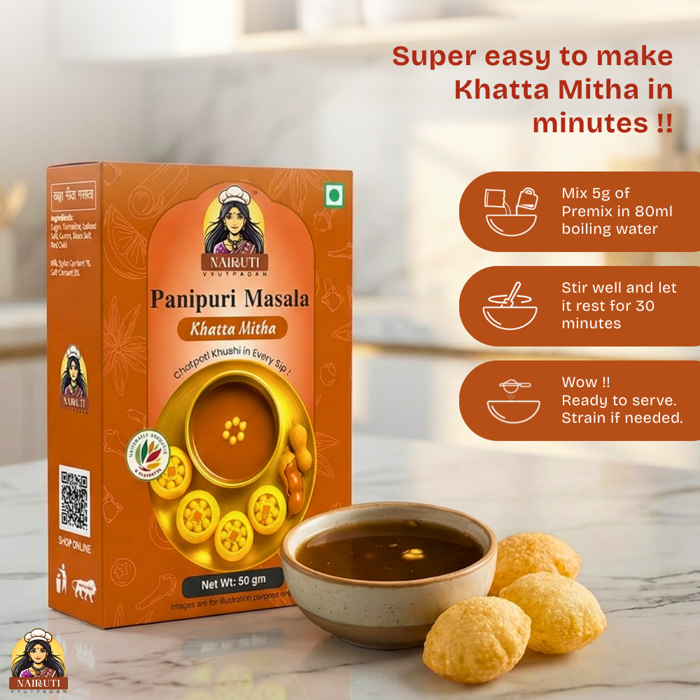 Khatta Mitha Panipuri Masala