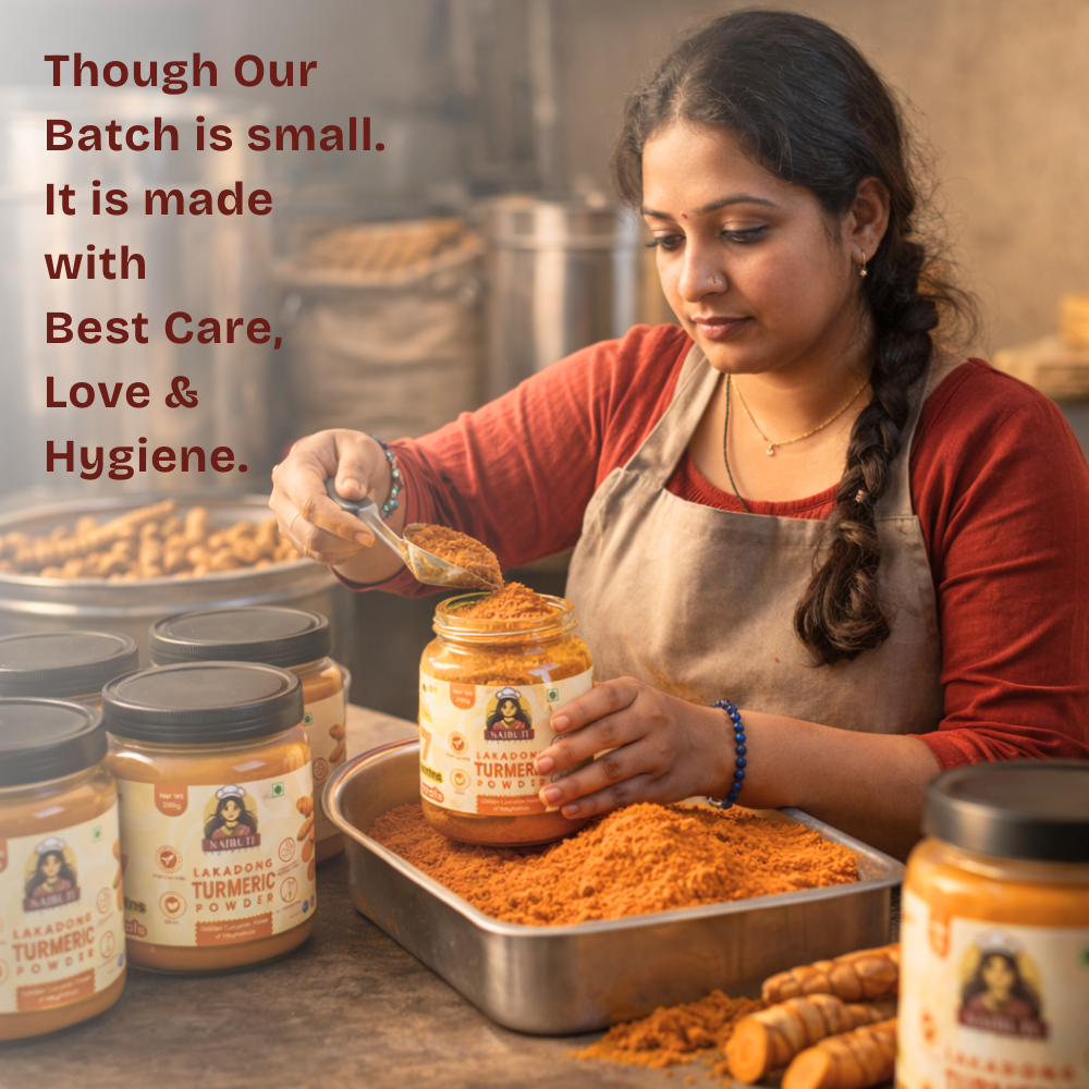 Lakadong Turmeric Powder (Haldi)