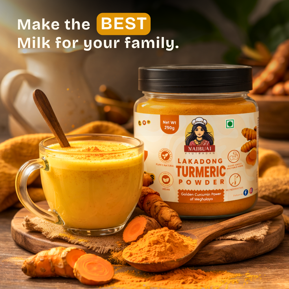 Lakadong Turmeric Powder (Haldi)